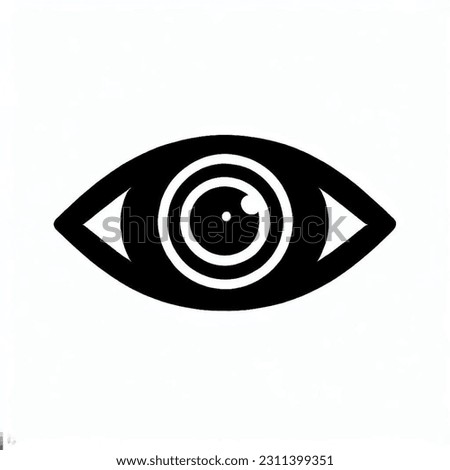 small eye icon image design 3