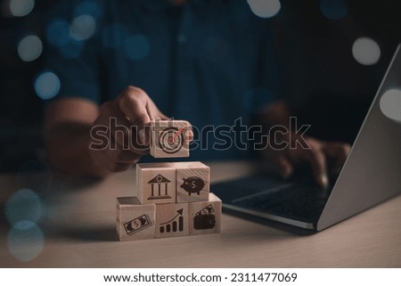finance, investment, financial, banking, profit, invest, investing, wealth, saving, investor. sorting cube finance investment symbol put. that symbol it's mean target of investment finance. wealth.