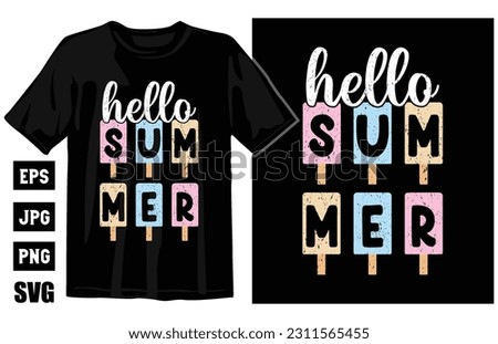 Summer vintage T-shirt design bundle, Beach t-shirt vector set, surfing t-shirt bundle