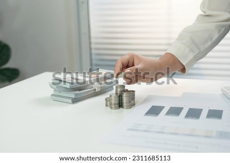 Business man signing contract making a deal with real estate agent Concept for consultant and home insurance concept