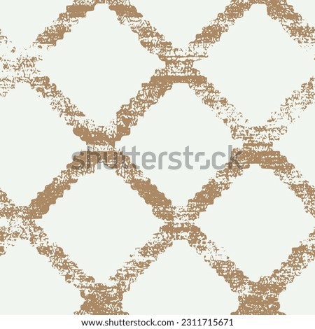 woven texture seamless vector pattern. linen shabby chic style. rustic kitchen woven texture background. farmhouse country home decor swatch. gingham weave textile allover print Royalty-Free Stock Photo #2311715671