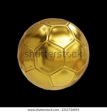 gold ball 3d render vector