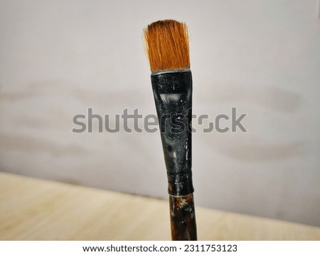 a beautiful wooden brush photo