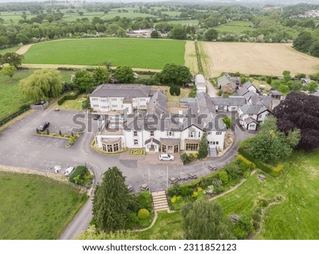 The Northop Hall Hotel is rumoured to soon become asylum seeker accommodation in Northop Hall, Flintshire, Wales. 25.05.23 Royalty-Free Stock Photo #2311852123