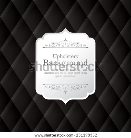 Vector abstract upholstery background. Can be used in cover design, book design, website background, CD cover, advertising.