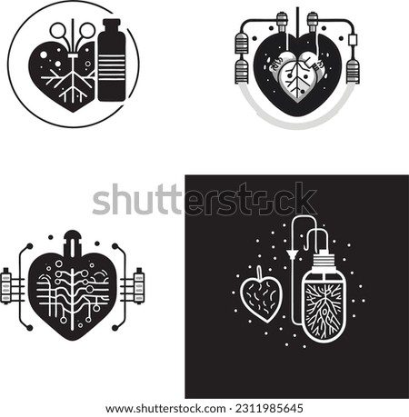 heart clip art vector illustratuion