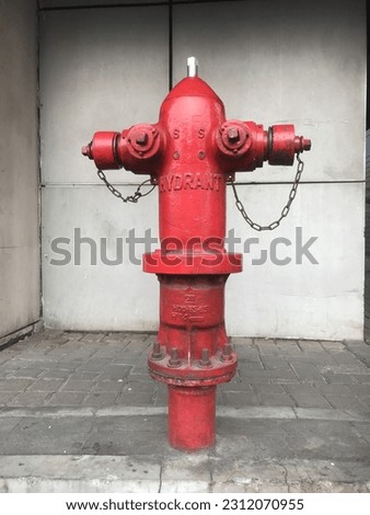 hydrant to anticipate the occurrence of fires in public areas