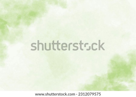 Hand painted watercolor. watecolor background. green background. abstract watercolor background, vector illustration