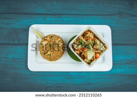 Food photography_ Thai food photography_ snacks phytography_ Top view food_ chines food_ cake photography 