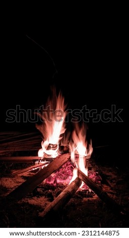 warm coals on a still night