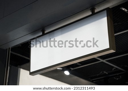 Bill board sign, blank design space, JPG high quality image