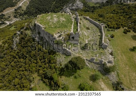 Old castle; Yogurtcu Castle, Manisa - Turkey