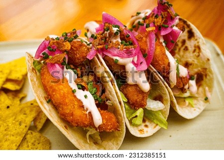 DELICIOUS MEXICAN MEAT AND FISH TACOS