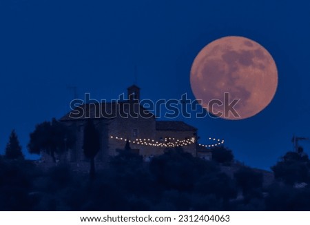 Full Moon over the hermitage 