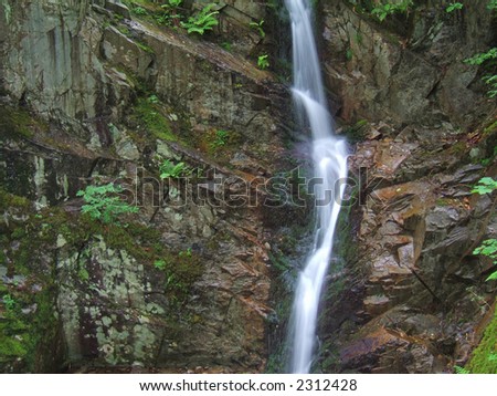 Small waterfall near Rydal, English Lake district