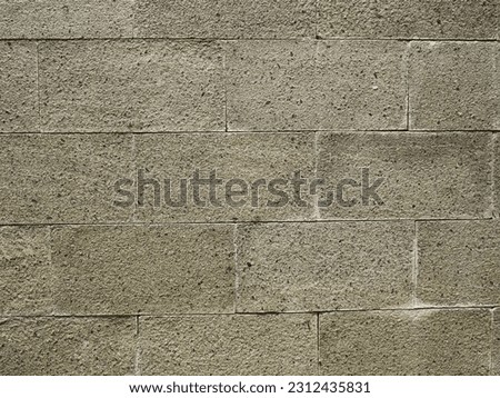   picture of paving stones wall texture, background.                             