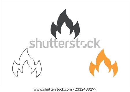 Fire Vector, Fire Silhouette, Restaurant Equipment, Cooking Equipment, Clip Art, Utensil, Silhouette, Cooking Fire, illustration
