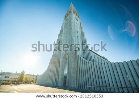 Hallgrimskirkja Church pictures in Reykjavik
