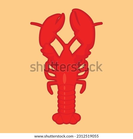 Lobster Vector, Fresh Lobster Vector