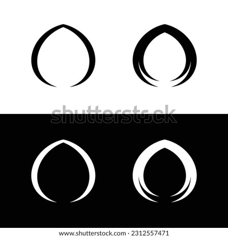 Circle vector logo template design . Circle icon illustration  