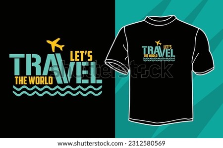 travel t shirt design for adventure lovers
