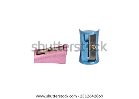 Pencil sharpener on a white background