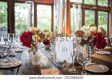 Stunning Outdoor Wedding Reception Ceremony Table Settings Dinner Garden Design Trees Lake Fence Flowers Flower Forest Fairytale Cake Mirror Dahlia Peony Date Romantic Bokeh Tableware Event Events