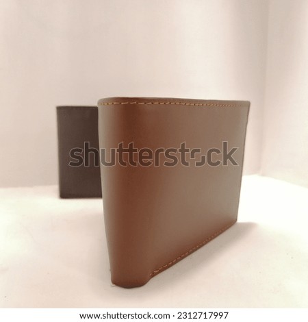 Pure Cow leather wallet for men. Stylish Wallets. Fashionable men's leather wallet. black and brown color.