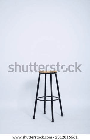 photo of a chair in front of a white background