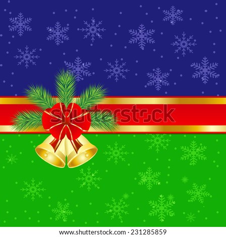 christmas festive background,  vector  illustration