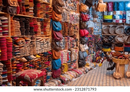 fez fabric market north africa country cities and deserts and atlas mountains islamic country ruled by king africa