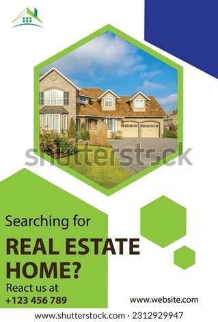 Real estate flyer creative temolate deagin