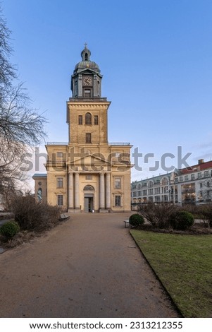 Gothenburg Cathedrals in the second largest city in Sweden, Europe Royalty-Free Stock Photo #2313212355