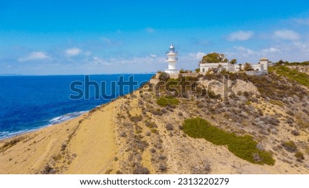 Cabo de Huertas Lighthouse in Alicante Spain