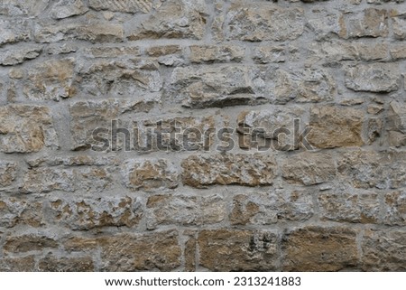 Natural stone wall as background