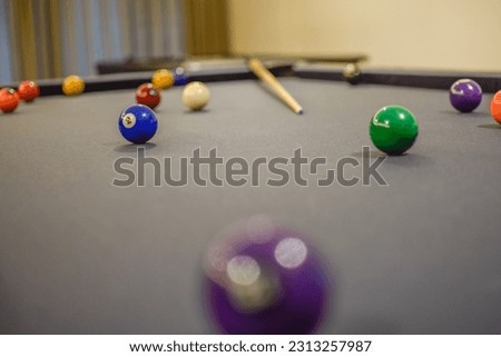 BILLIARDS TABLE OF PALACE OF