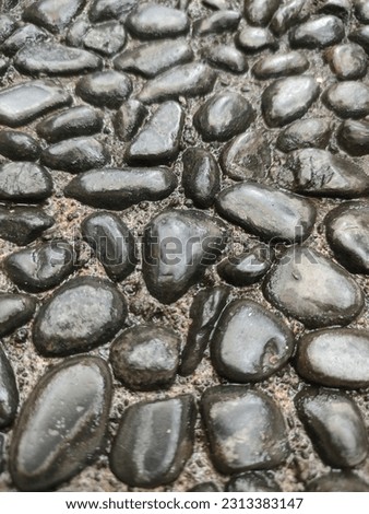 stone is used as decoration