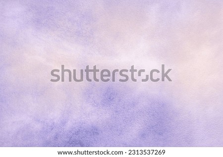 Pastel blue-purple concrete or cement wall background. for abstract texture paper color watercolor design paint grunge colorful gradient illustration art bright splash artistic brush pattern pink Royalty-Free Stock Photo #2313537269