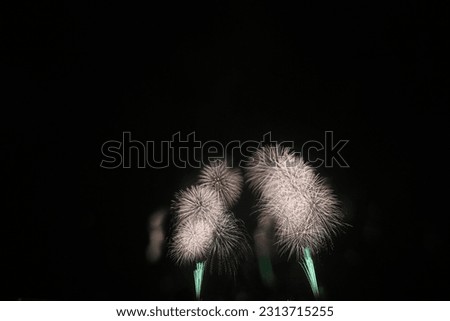 Japan's famous summer fireworks event