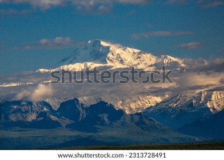 Denali Mount McKinley Mountain Alaska  Royalty-Free Stock Photo #2313728491