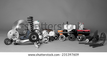 Auto parts Royalty-Free Stock Photo #231397609