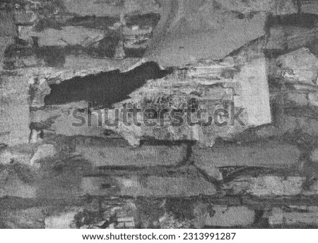 grunge and old damaged dirty wall texture or wallpaper. porous with grain