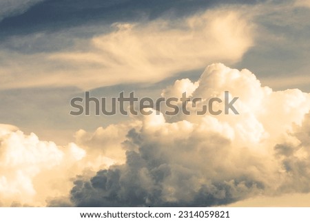 photo amazing beautiful sky with clouds
