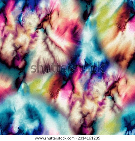 Tye Dye seamless pattern for t-shirts Royalty-Free Stock Photo #2314161285