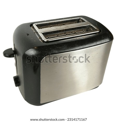 toaster isolated on white background
