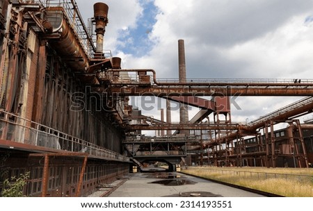 The Zollverein Coal Mine Industrial Complex in Essen, Germany Royalty-Free Stock Photo #2314193551