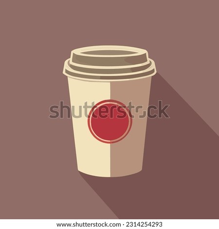 Vector illustration of Reusable Coffee Cup