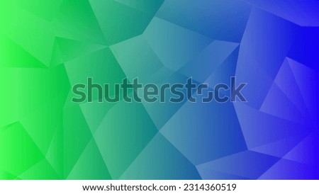 green and blue abstract background