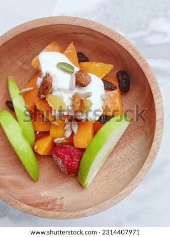 A delicious and beautiful dessert