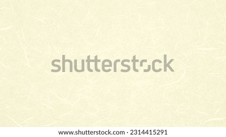 Abstract yellow Japanese paper texture for the background.
Mulberry paper craft beige color pattern seamless. 
Top view.